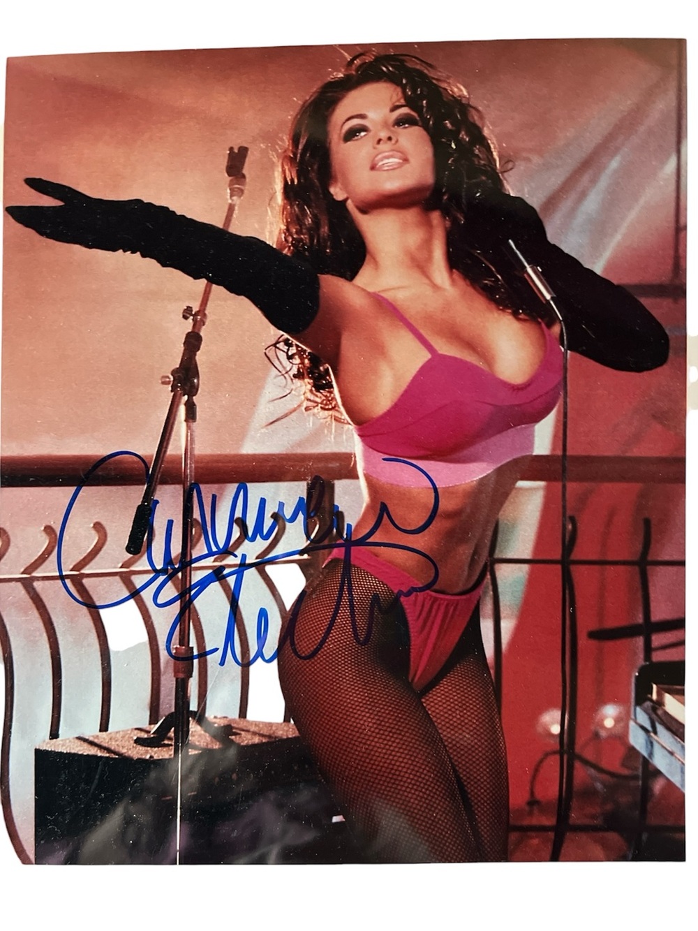 Carmen Elektra Autographed Signed 8x10  Burlesque Photo from Pussycat Dolls